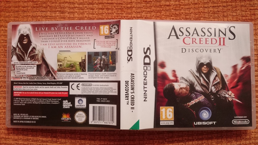 Assassin's Creed II Discovery Assassins 2 NDS