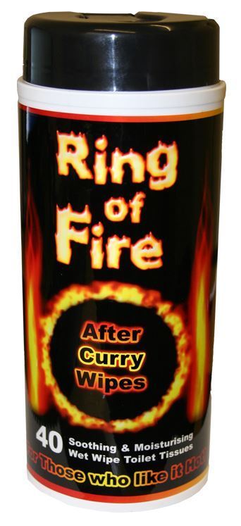 CHUSTECZKI NA PIĘKĄCY ODBYT RING OF FIRE 40 SZTUK