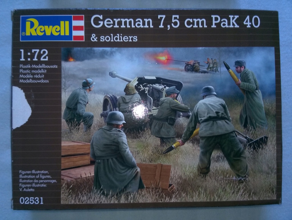 Revell 02531 German 7,5 cm PaK 40