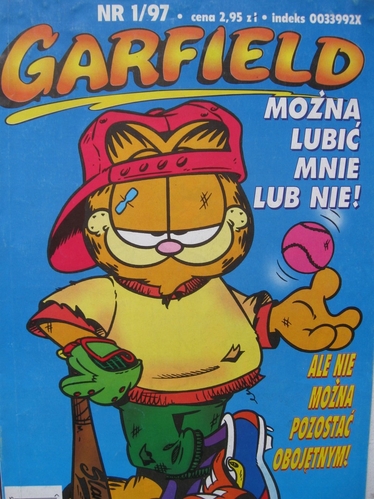 GARFIELD komiks 1/97