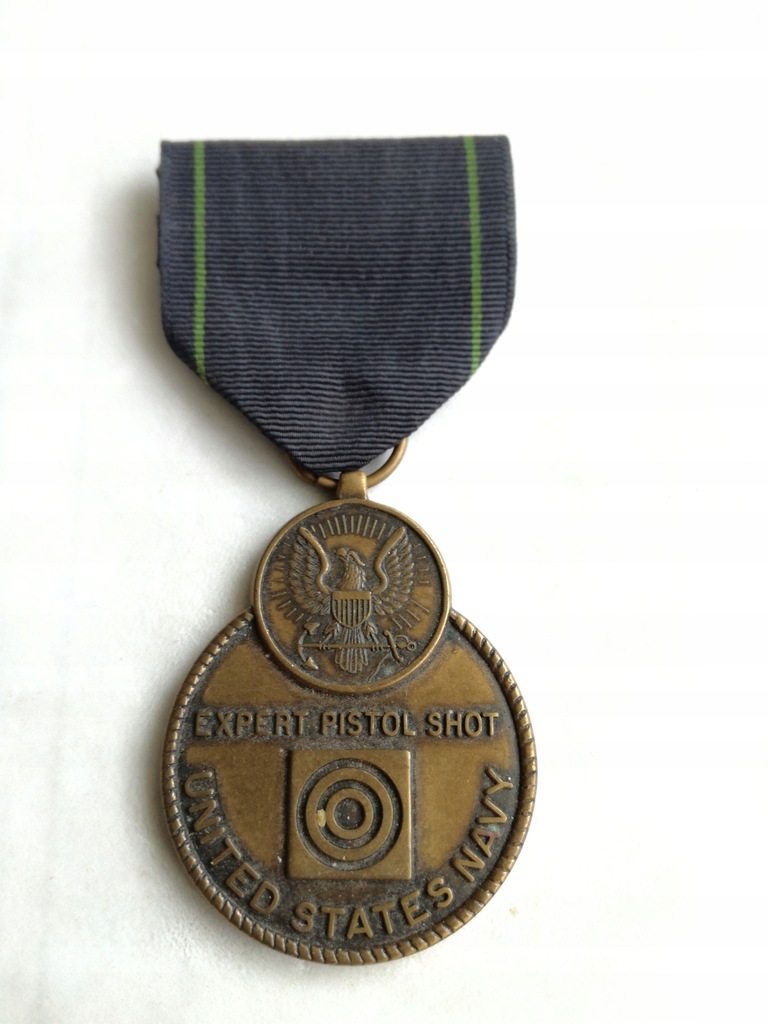 US Navy Expert Pistol Shot Medal .