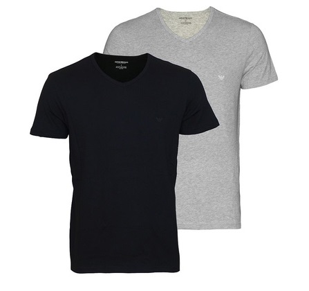 Emporio Armani T-Shirt Koszulka Męska 2Pack L