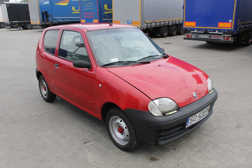 FIAT SEICENTO VAN 2008 1.1 GAZ 7406524830 oficjalne