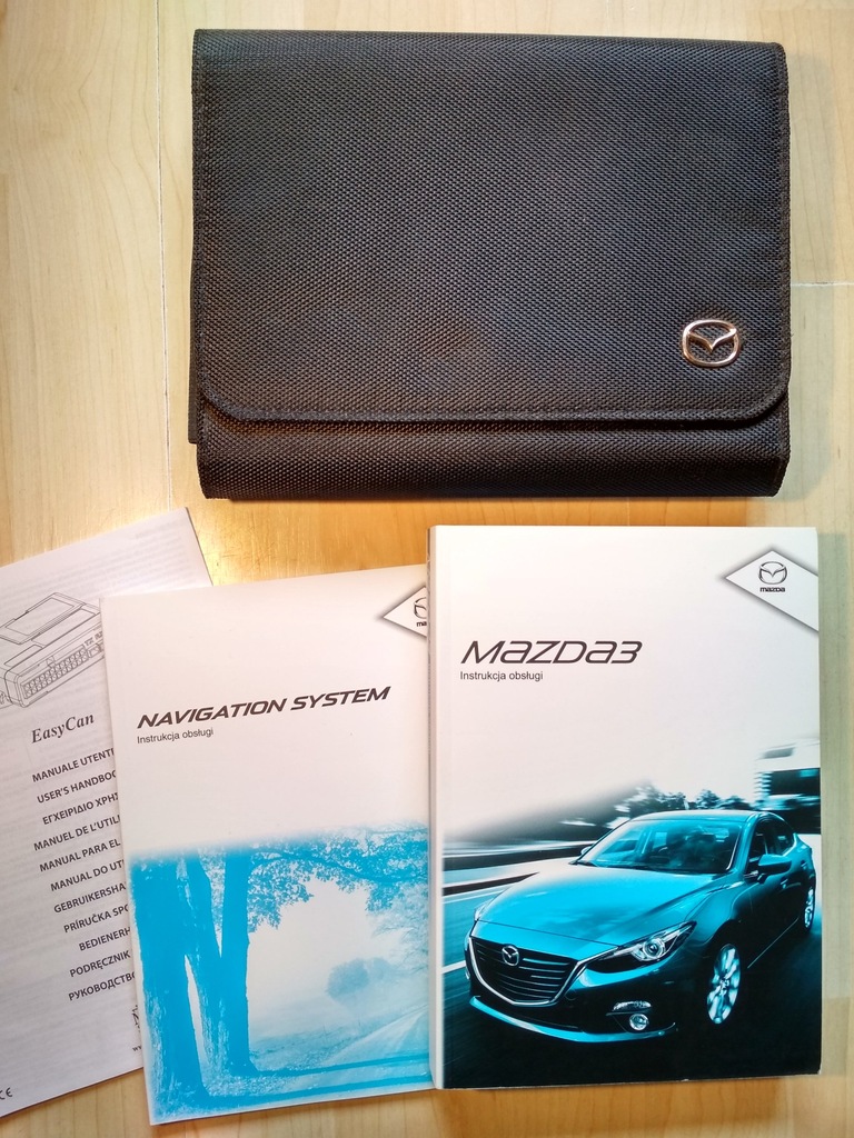 Mazda 3 2013 2018 instrukcja obsługi PL + etiu
