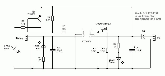 Ltc4054 схема включения