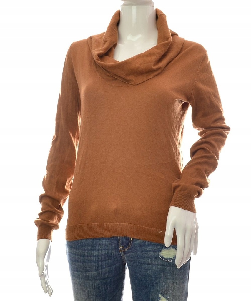 MASSIMO DUTTI SWETER DAMSKI +JEDWAB ~ INT M