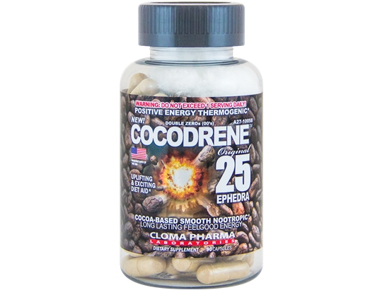 CLOMA PHARMA COCODRENE 90cps DMAE GABA EPH GUARANA