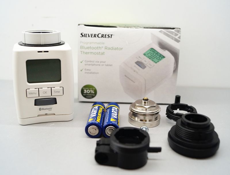 TERMOSTAT GRZEJNIKOWY BLUETOOTH SILVERCREST 7153020890 oficjalne