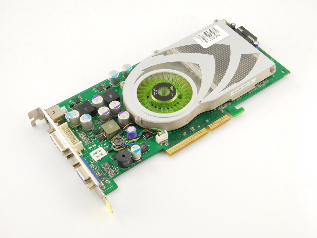 Nvidia GeForce 7800 GS 256 MB AGP FV23% SKLEP