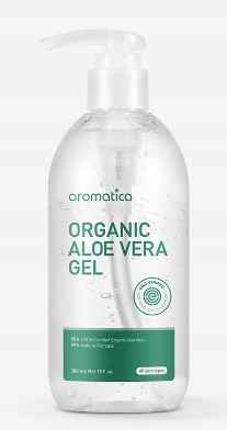 AROMATICA ORGANIC ALOE VERA GEL ŻEL ALOES 300ml