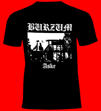 BURZUM aske 2  koszulka BLACK DEATH 666