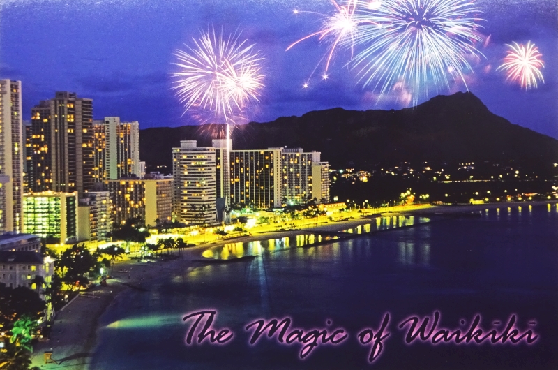 pocztówka USA Hawaje