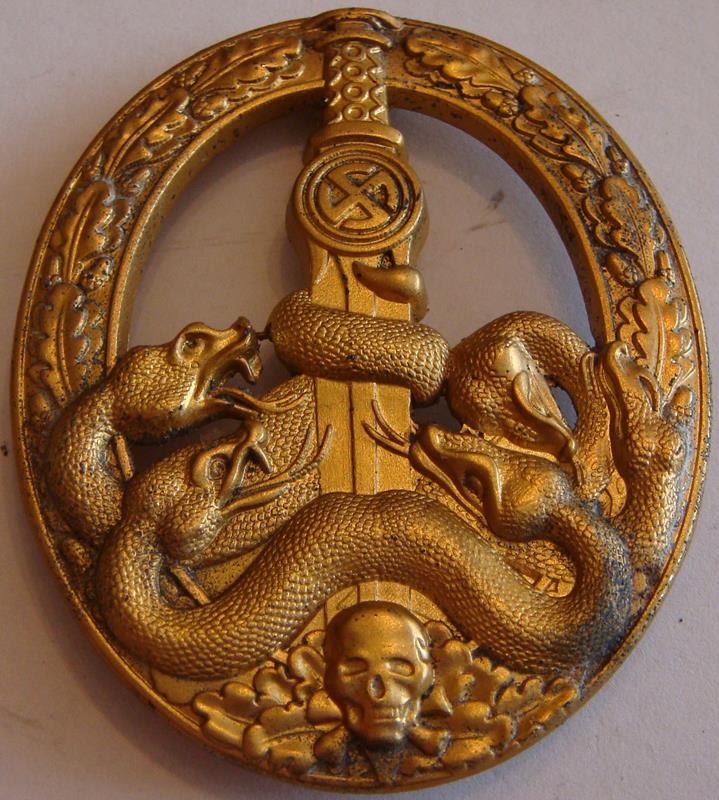 Bandenkampfabzeichen in Gold der Waffen SS