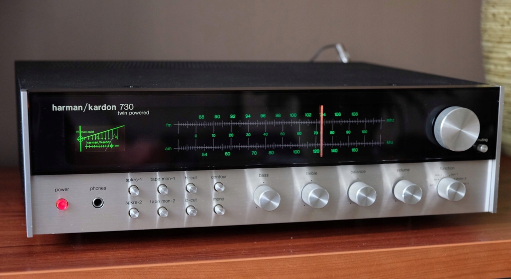 Amplituner Harman Kardon 730 vintage dual mono