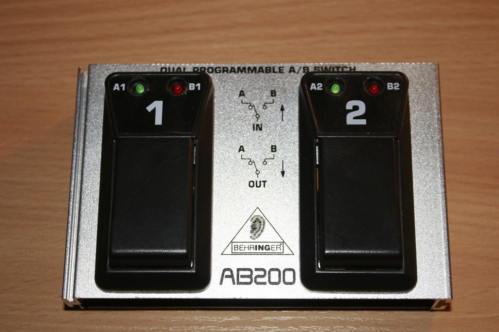 Behringer AB200 Line Selector przełącznik switch