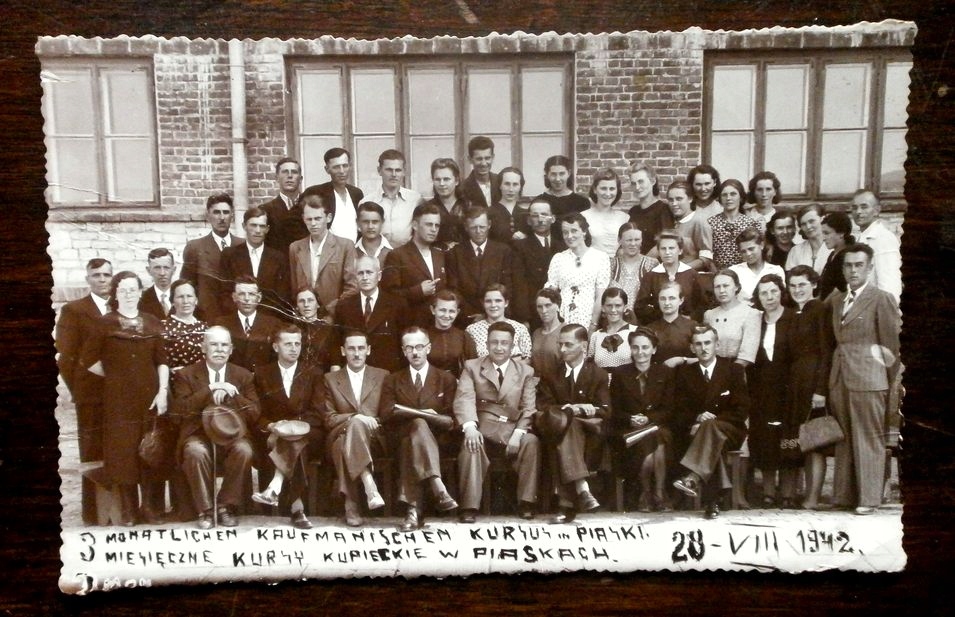 Lublin-Piaski 1942, Miesięczny kurs kupiecki, GG