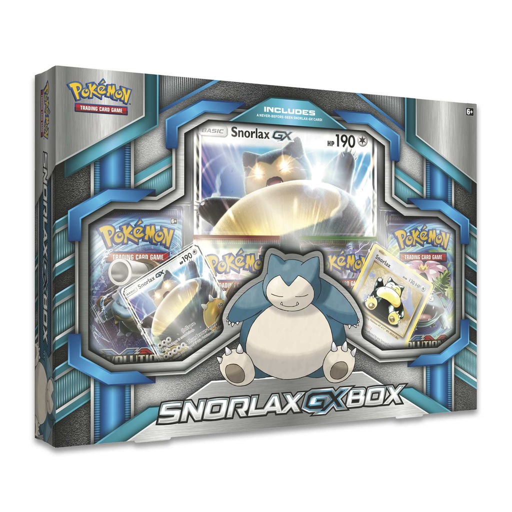 POKEMON TCG: Snorlax-GX Box - 7253078774 - oficjalne archiwum Allegro