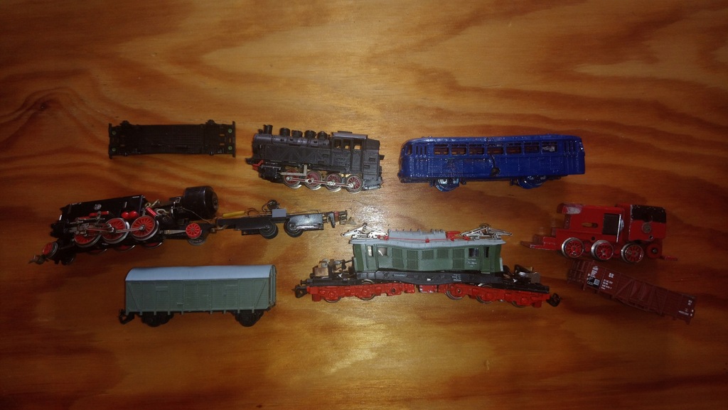 Części lokomotyw skala TT