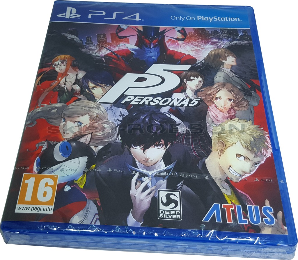 PERSONA 5 PS4 NOWA P5 PLAYSTATION 4 ROBSON