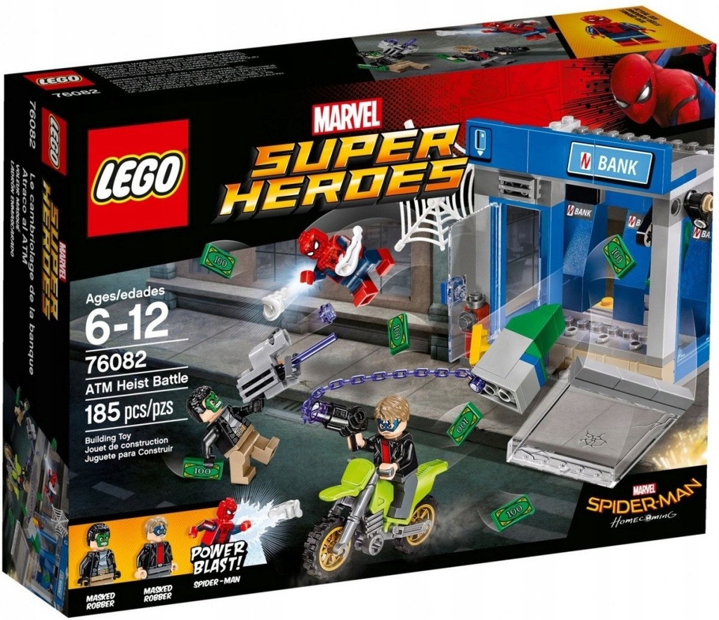 LEGO Polska Super Heroes Walka o bankomat