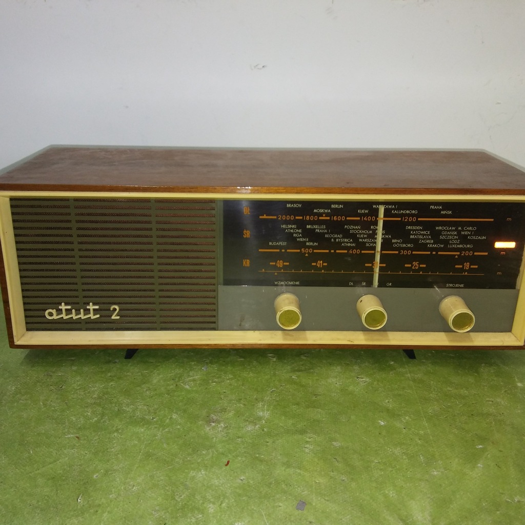 STARE RADIO - ATUT 2 - 1964 ROK  - ZRK - SPRAWNE