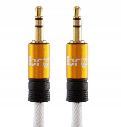 KABEL AUX IBRA 3.5MM 1M JACK POMARAŃCZOWY