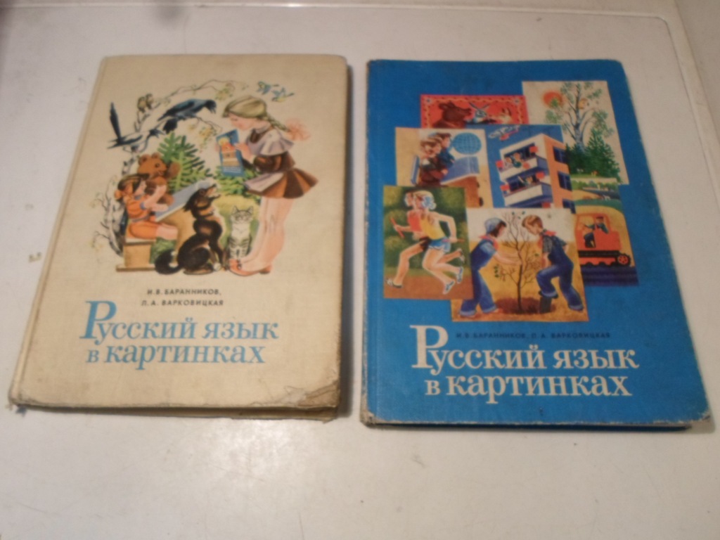 Język Rosyjski w Obrazkach -  część I  i  II