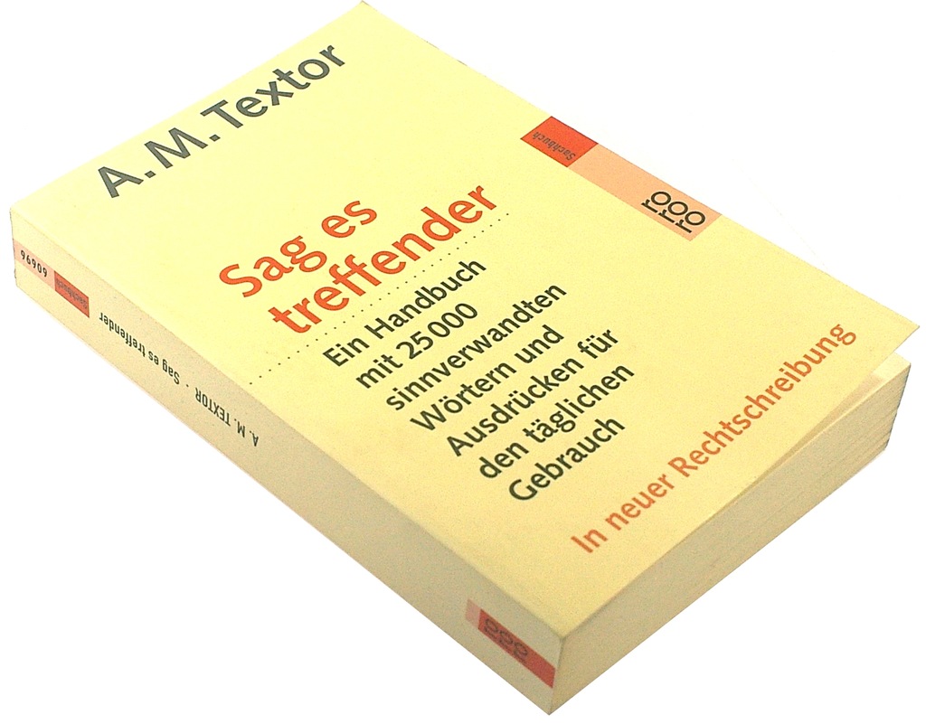 SAG ES TREFFENDER, TEXTOR, SŁOWNIK BLISKOZNACZNYCH