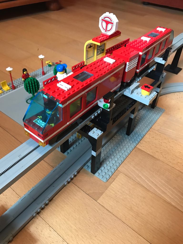 Monorail Lego6399 Lego Airport Shuttle Lego Monorail Bricklink 6399