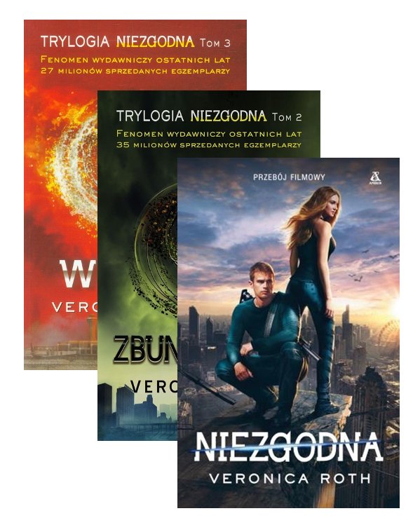 NIEZGODNA ZBUNTOWANA WIERNA Roth Veronica FILMOWA