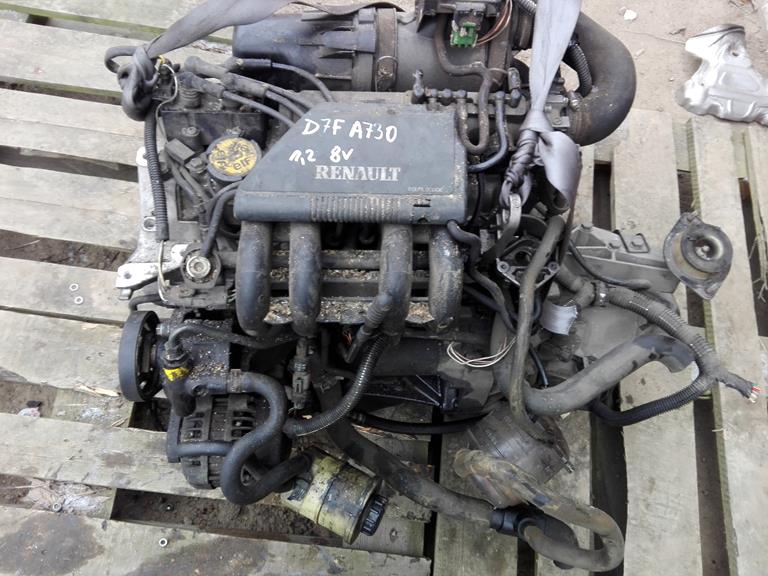 Silnik D7F A730 1.2 8V 60KM Renault Clio II Twingo