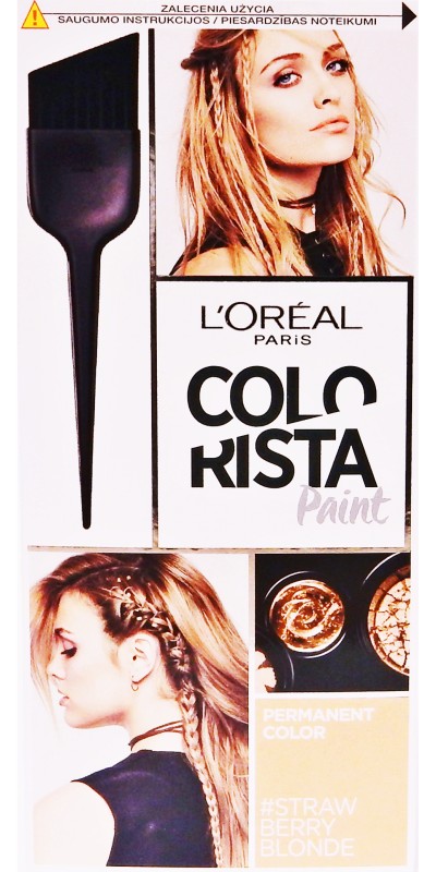 L`OREAL COLORISTA TRWAŁA FARBA STRAWBERRY BLONDE