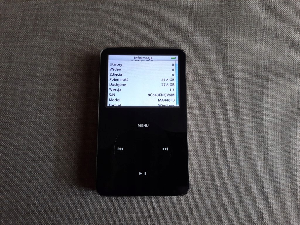 iPod Video 5.5g 30gb A1136 / iPod Classic 5.5g