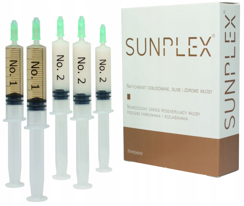 SUNPLEX 5 X 5 ML KURACJA REGENERUJĄCA WŁOSY