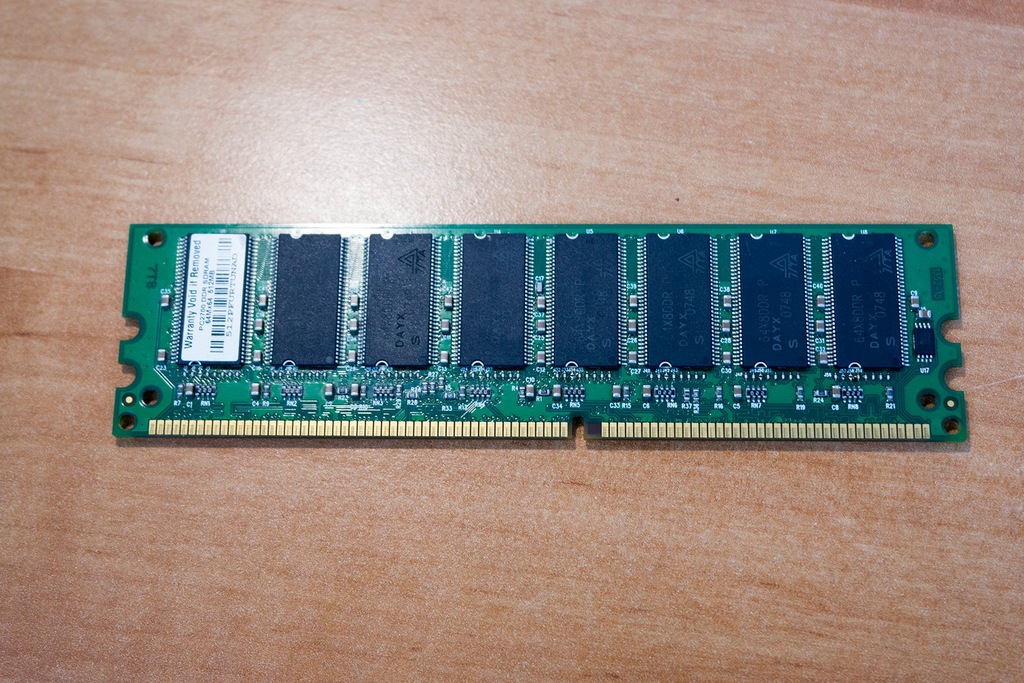Pamięć RAM 512MB PC2700 DDR SDRAM