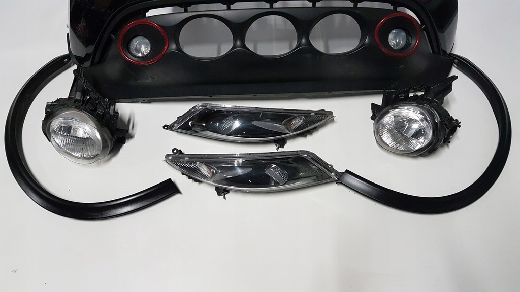 Nissan Juke zderzak maska lampa wzmocnienie 1014