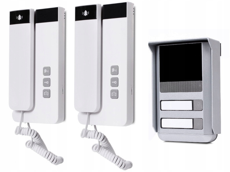 DOMOFON PROCOMM PRO-102 PRZEWODOWY DWIE SŁUCHAWKI