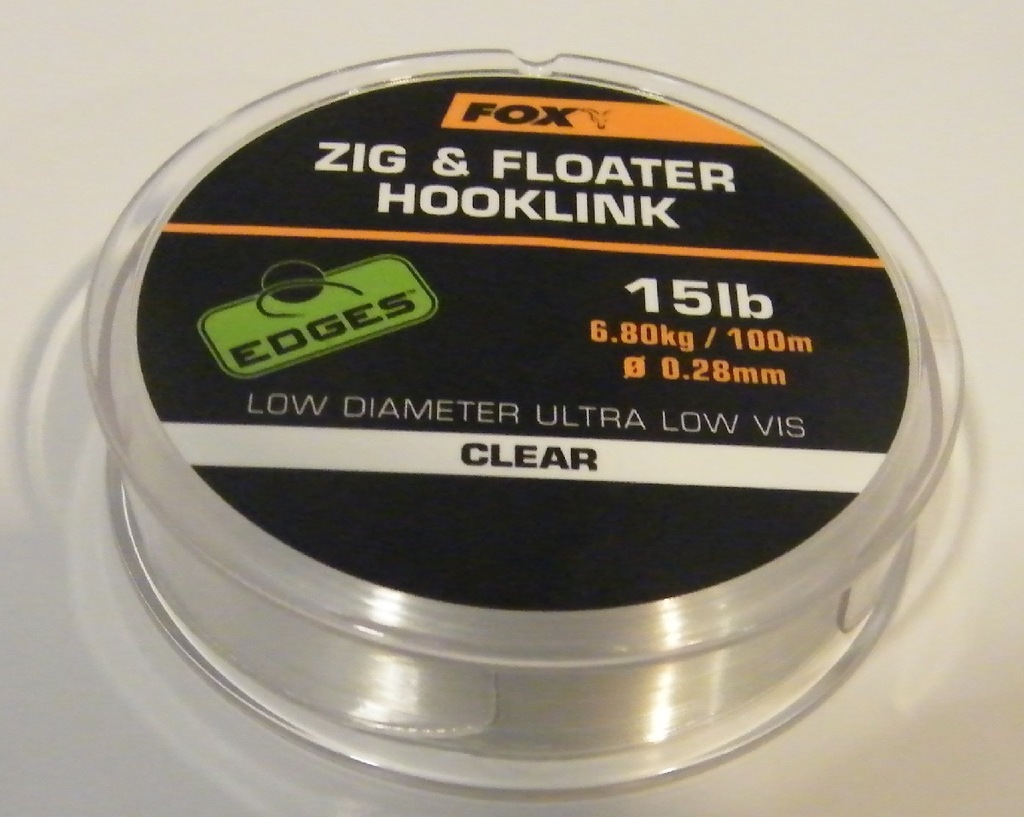 Fox Zig and floater hooklink 15lb 