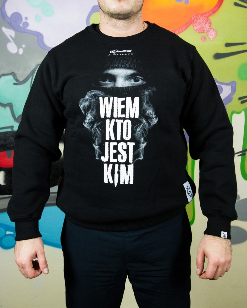 BLUZA CIEMNA STREFA WIEM KTO JEST KIM (Rozmiar: M)