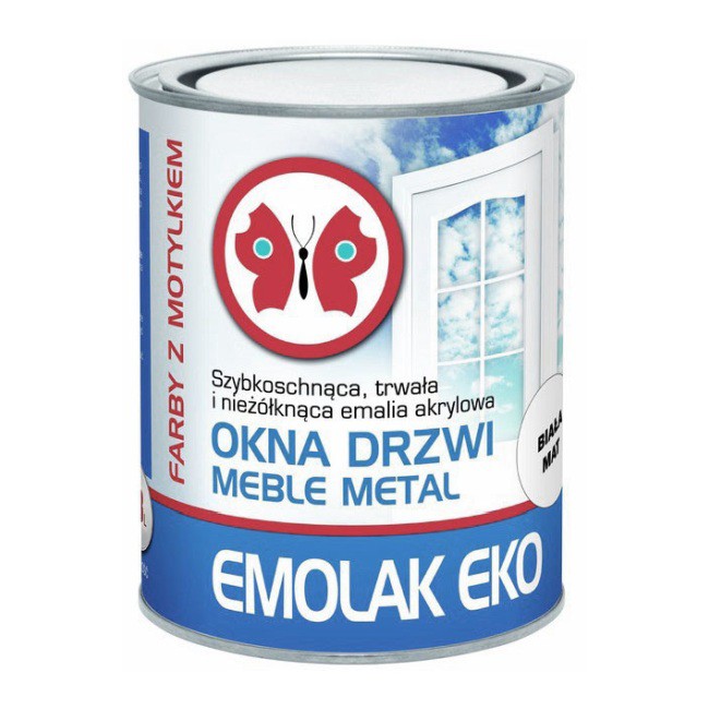 EMOLAK-EKO 0.8L Biały Połysk