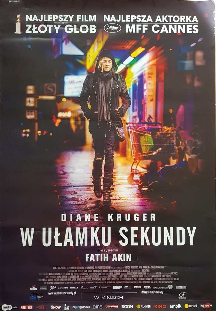 PLAKAT FILMOWY - W ułamku sekundy - Fatih Akin