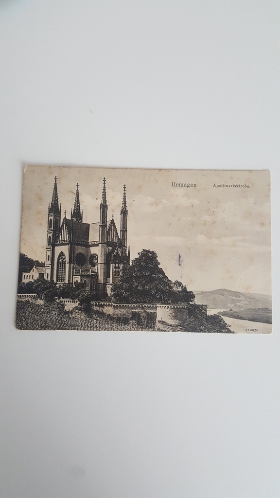 Pocztówka obiegowa Remagen Niemcy  1910r