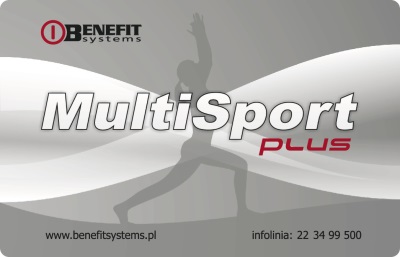 Karta MULTISPORT ważna od 10.08.2018 do 10.08.2019