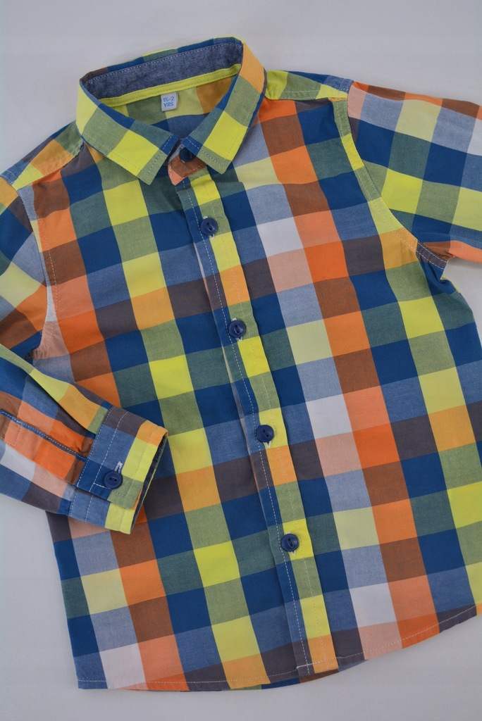 .1803 Kolorowa koszula r. 1,5-2l