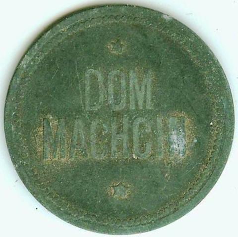 MACHCIN DOMINIUM 1 SZEFEL ZnCd ŚR. 23,7 mm 1 wąsk.