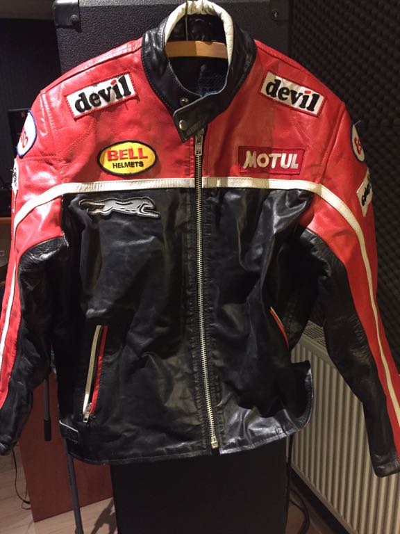 Kurtka motocyklowa skórzana Maakson