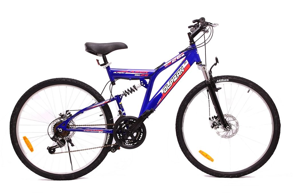 Laser Full Disc 26 Niebieski ROWER MTB OLPRAN