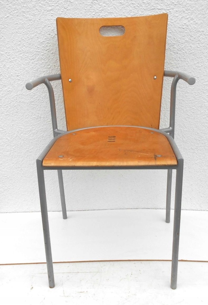 Krzesło gięte IKEA drewno +metal