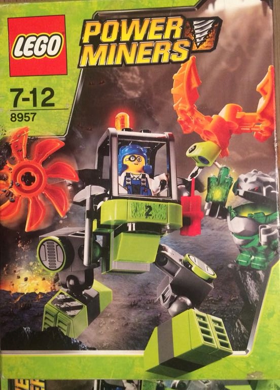 LEGO POWER MINERS 8957 KLOCKI