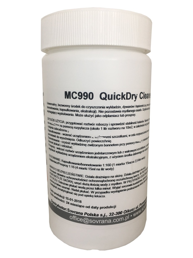 TERSUS MC990 QuickDry Cleaner 500 g